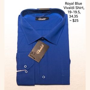 Royal Blue Vivaldi Shirt